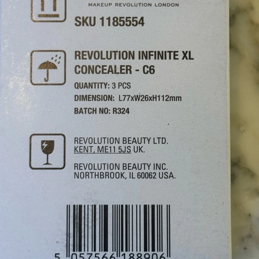 New! Revolution Conceal & Define Infinite C6